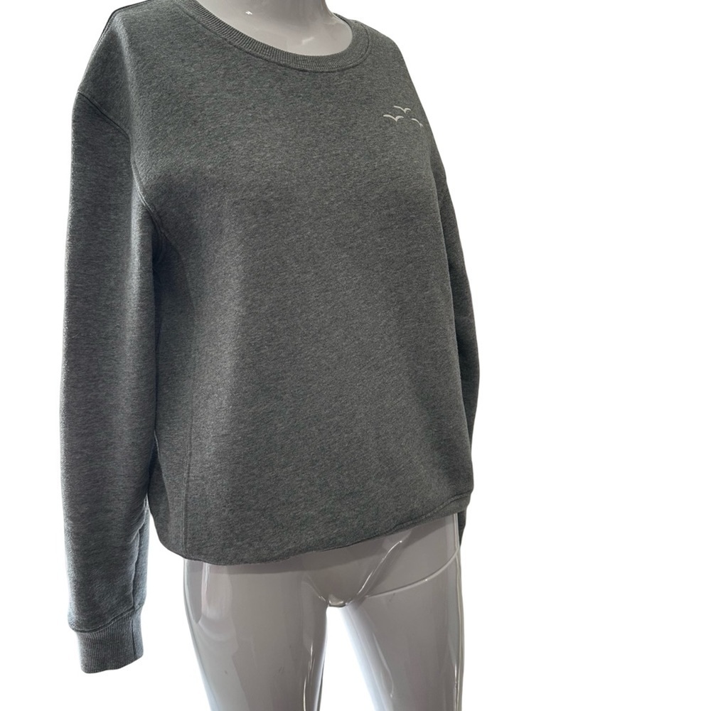 Lazy pants Gray Crew Neck Sweater - Picture 2 of 5